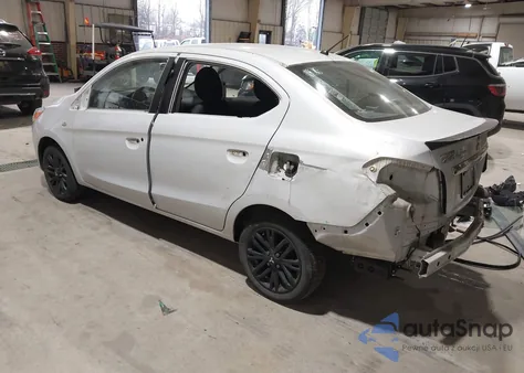 2022 Mitsubishi Mirage G4 Black Edition/Es/Le z USA, uszkodzony, nr VIN ML32FUFJ8NHF04745